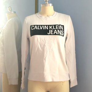 Calvin Klein Top, White, Small